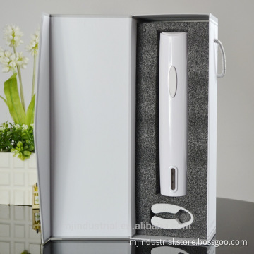 Compact Cordless Water Bottle Opener With Plastic Wine Foil Cutter